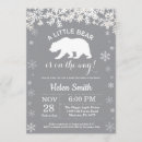 Buscar polar invitaciones Copo de nieve