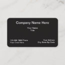 Buscar encargados tarjetas de visita Simple