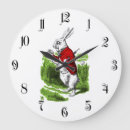 Buscar blanco conejo relojes de pared Pascua
