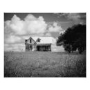 Buscar casa de granja posters Blanco y negro