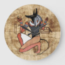 Buscar dioses egipcios relojes de pared Anubis