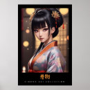 Buscar kimono arte Retrato