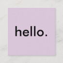 Buscar hello tarjetas de visita Hola