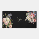 Buscar monograma floral alfombrillas de raton Para ella