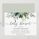 Buscar follaje verde invitaciones Verde y blanco