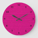 Buscar hot pink relojes de pared Rosa