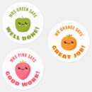 Buscar frutas en el trabajo postales Profesora