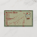Buscar zombie tarjetas de visita Zombis