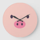 Buscar cerdos relojes de pared Para niños