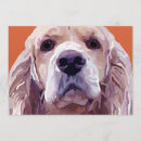 Buscar perro de cocker spaniel tarjetas Espeleología