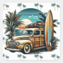 Buscar surf vintage pegatinas Tropical