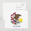 Buscar bandera de illinois postales 6 º estadía