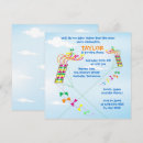 Buscar cometa invitaciones Azul