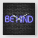 Buscar luces neón de relojes de pared General y unisex