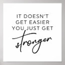 Buscar me hace más fuerte posters Motivación