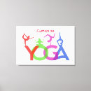 Buscar yoga lienzos Ejercicio