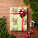 Buscar león papel de regalo Verde