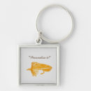 Buscar pesca con mosca llaveros Señuelo