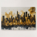 Buscar paisaje urbano puzzles Acuarela
