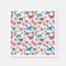 Buscar mariposas coloridas servilletas Acuarela