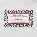 Buscar currículum vitae tarjetas de visita Moderno