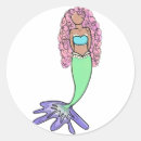 Buscar piel oscura pegatinas Sirena