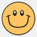 Buscar naranja sonriente pegatinas 6 º cara