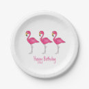 Buscar flamingo platos Cumpleaños