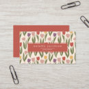 Buscar tulips tarjetas de visita Floral