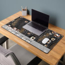 Buscar cuero elegante alfombrillas de raton Panel de mouse
