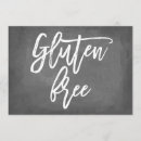 Buscar gluten tarjetas e invitaciones Comida