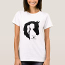 Buscar silueta del caballo camisetas Vaquera