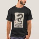 Buscar dragón del chino tradicional camisetas Tinta