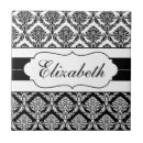 Buscar damask azulejos Negro