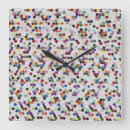 Buscar caramelo relojes de pared Abstracto