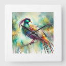 Buscar peacock relojes de pared Bird
