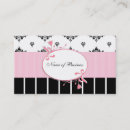 Buscar telas tarjetas de visita Moda