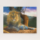 Buscar leones africanos puzzles Rey de la jungla