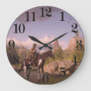 Buscar país occidental relojes de pared Oeste salvaje
