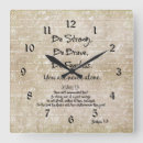 Buscar bíblico relojes de pared Cristianos