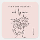 Buscar mujer moderna pegatinas Motivador