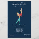 Buscar danza flyers Bailarina