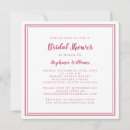Buscar formal rojo y blanco invitaciones Invitados