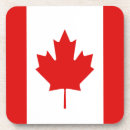 Buscar hoja de arce posavasos Canadiense