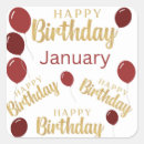 Buscar cumpleaños de enero pegatinas Nacido en enero