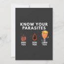 Buscar parásito tarjetas Divertido
