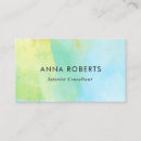 Buscar pintura azul tarjetas de visita Diseñador de interiores
