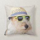 Buscar fox terrier cojines Perro