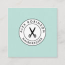 Buscar retro tarjetas de visita Tijeras