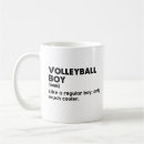 Buscar voleibol divertido tazas Amante del voleibol
